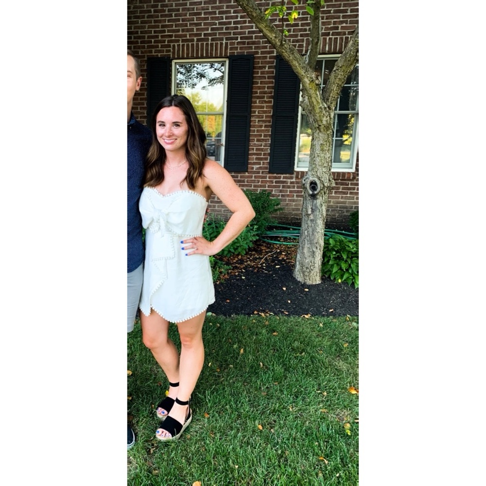 White romper